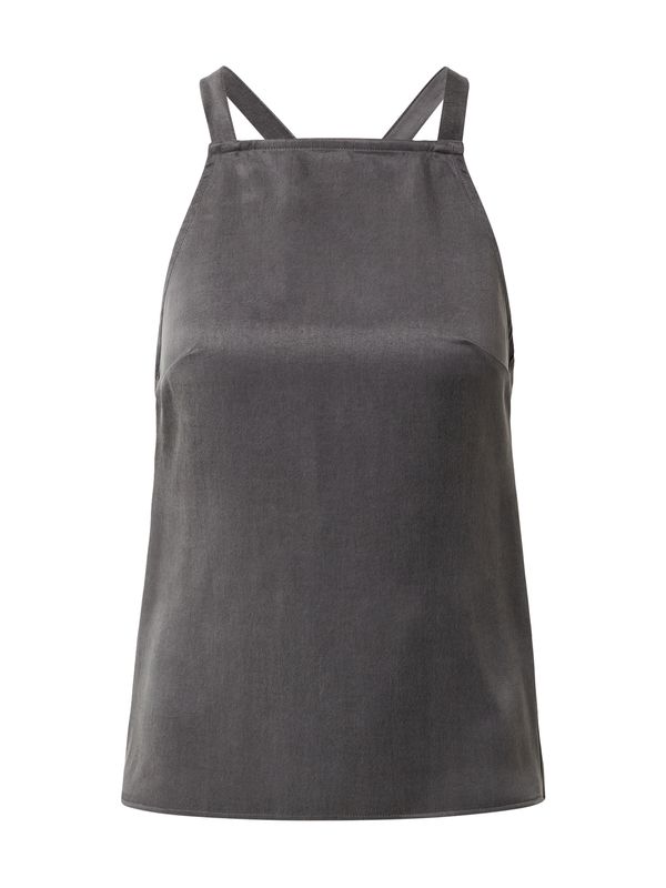 A LOT LESS A LOT LESS Top 'FLORES'  antracit siva