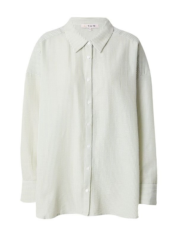 A-VIEW A-VIEW Bluza  pastelno zelena / bijela