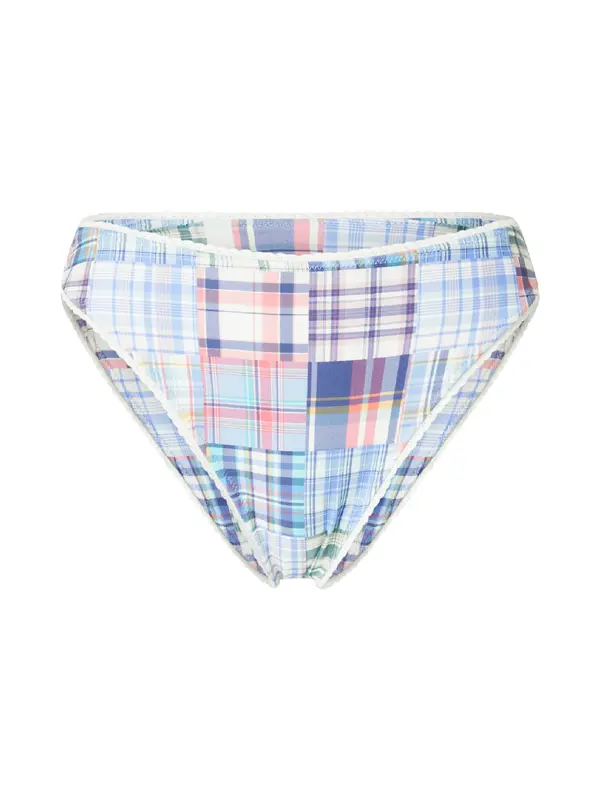 Abercrombie & Fitch Abercrombie & Fitch Bikini donji dio  svijetloplava / žuta / koraljna / bijela