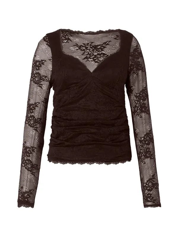 Abercrombie & Fitch Abercrombie & Fitch Bluza 'ZOE'  tamno smeđa