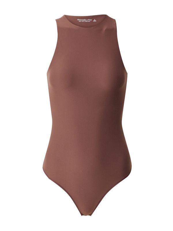 Abercrombie & Fitch Abercrombie & Fitch Bodi majica  hrđavo smeđa