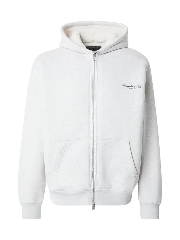 Abercrombie & Fitch Abercrombie & Fitch Gornji dio trenirke  siva melange / crna