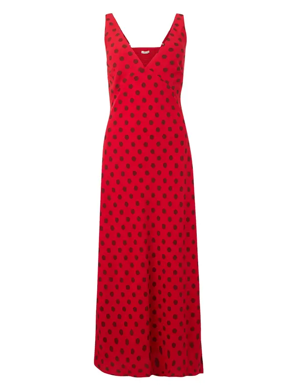 Abercrombie & Fitch Abercrombie & Fitch Haljina  crvena / crna
