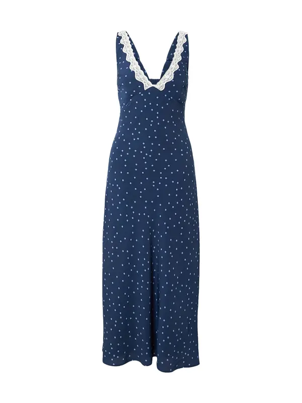 Abercrombie & Fitch Abercrombie & Fitch Haljina  mornarsko plava / opal / bijela