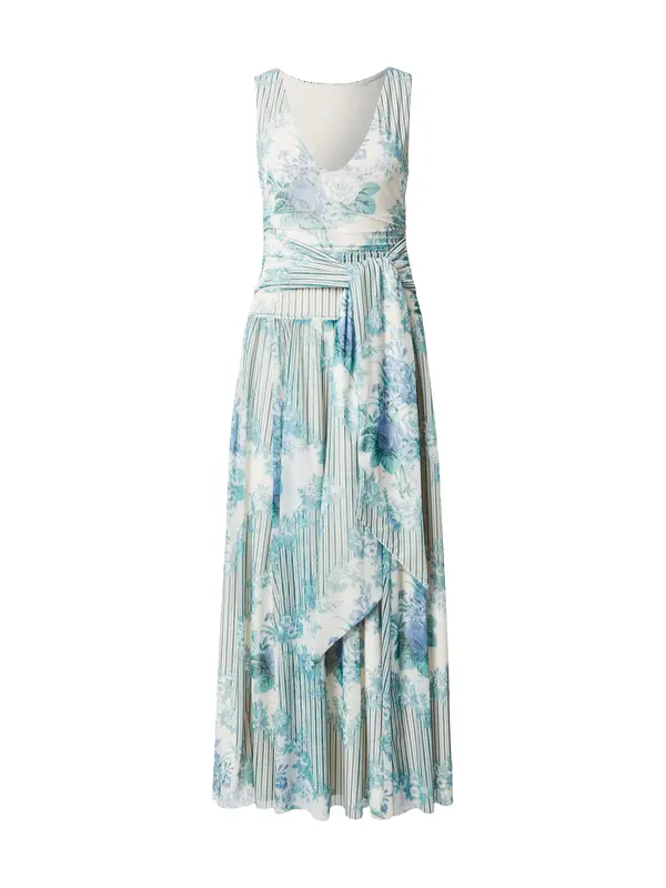 Abercrombie & Fitch Abercrombie & Fitch Haljina  opal / svijetlozelena / tamno zelena / bijela