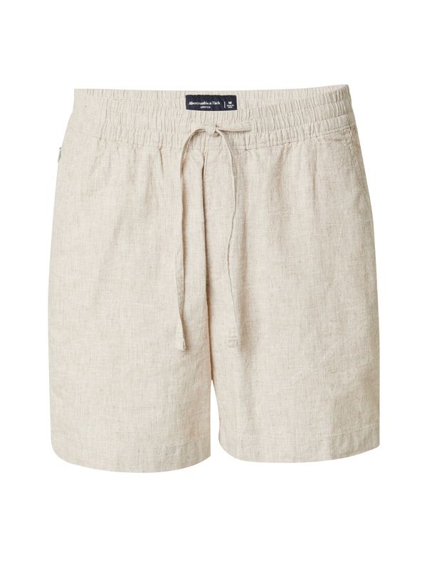 Abercrombie & Fitch Abercrombie & Fitch Hlače  bež melange