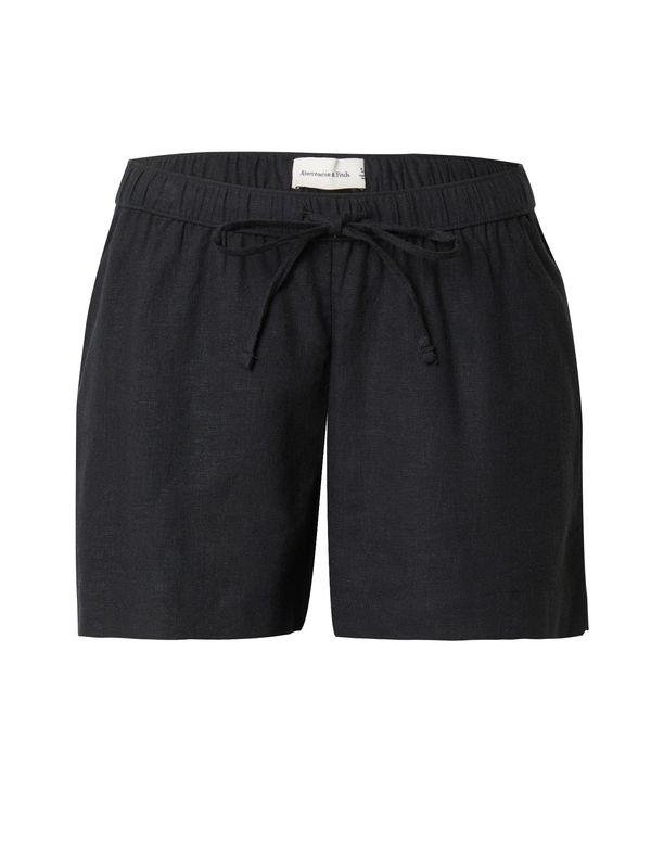 Abercrombie & Fitch Abercrombie & Fitch Hlače  crna