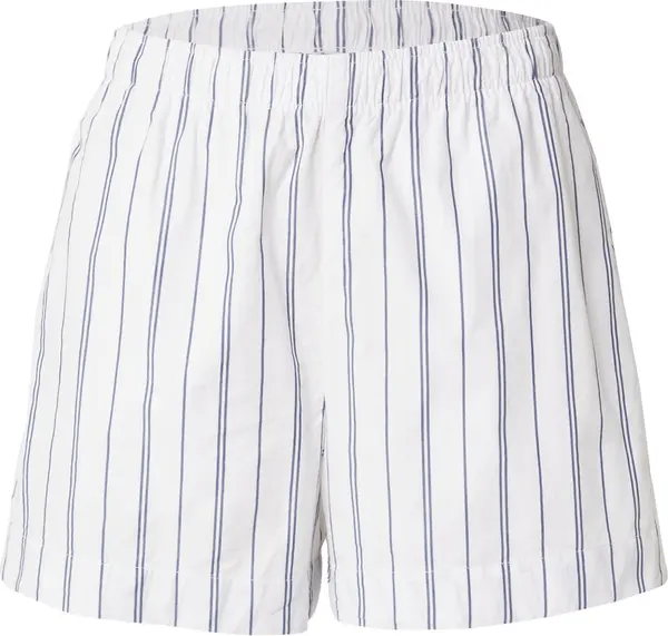 Abercrombie & Fitch Abercrombie & Fitch Hlače  morsko plava / bijela
