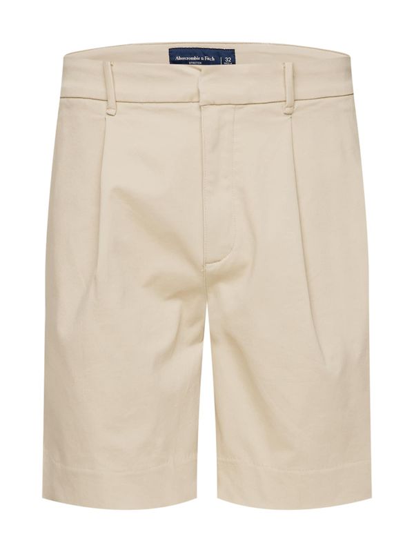 Abercrombie & Fitch Abercrombie & Fitch Hlače s naborima  bež