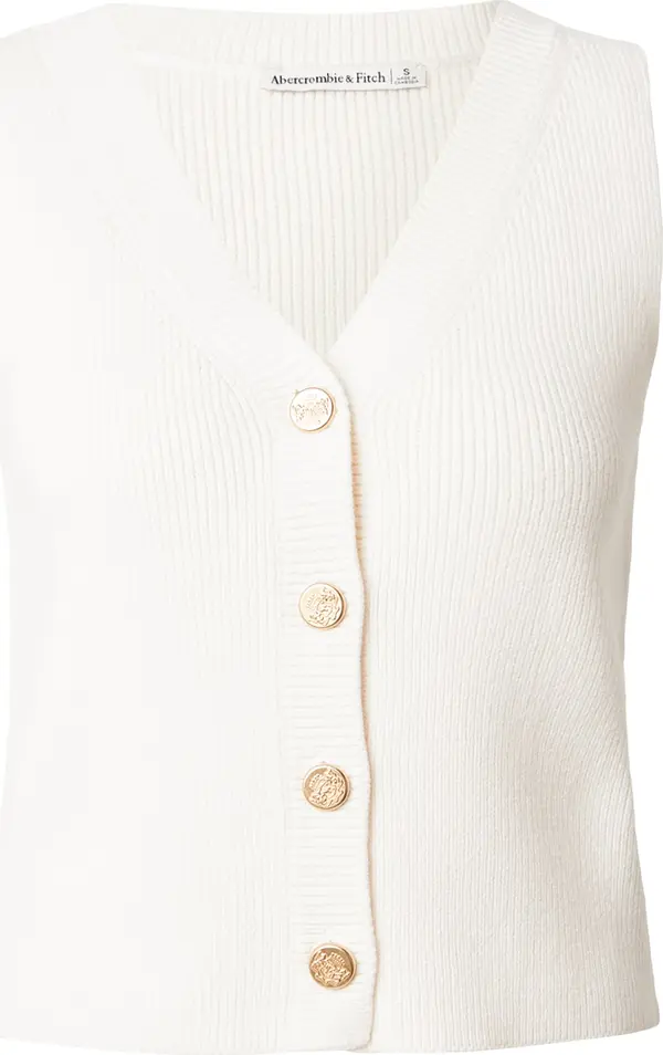 Abercrombie & Fitch Abercrombie & Fitch Kardigan bez rukava  boja pijeska