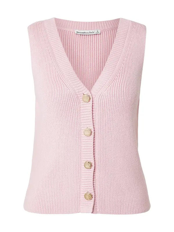Abercrombie & Fitch Abercrombie & Fitch Kardigan bez rukava  roza