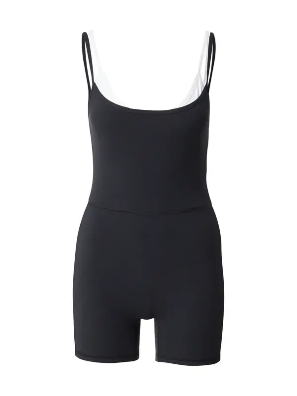 Abercrombie & Fitch Abercrombie & Fitch Kombinezon  crna / bijela