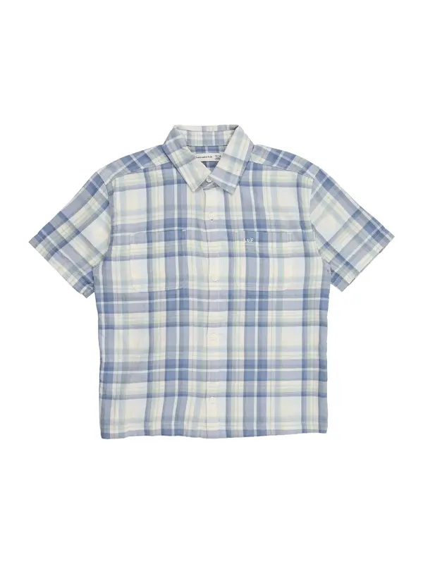 Abercrombie & Fitch Abercrombie & Fitch Košulja  bež / plava / svijetloplava / pastelno zelena