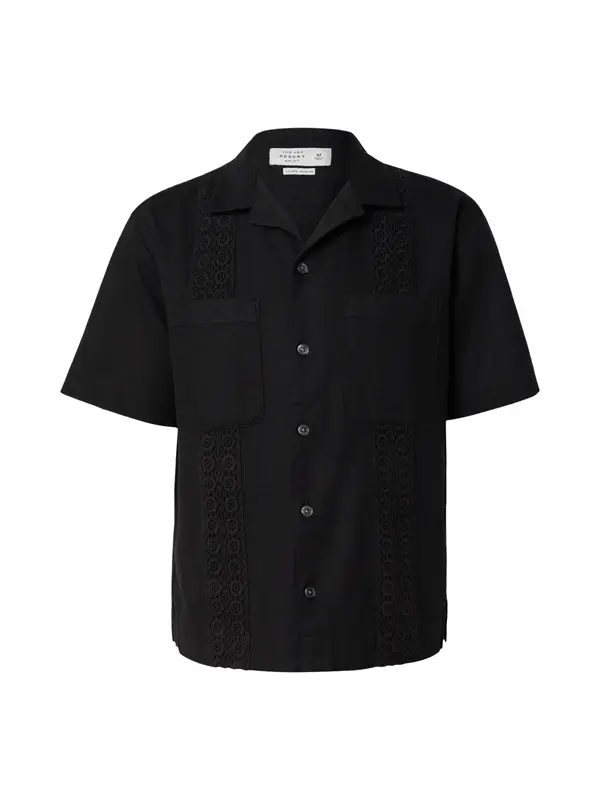 Abercrombie & Fitch Abercrombie & Fitch Košulja 'MAR4'  crna