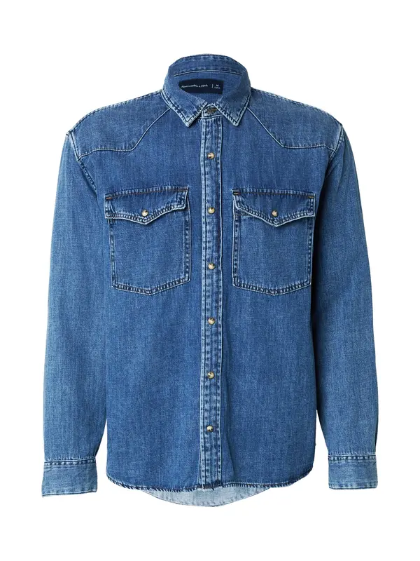 Abercrombie & Fitch Abercrombie & Fitch Košulja  plavi traper