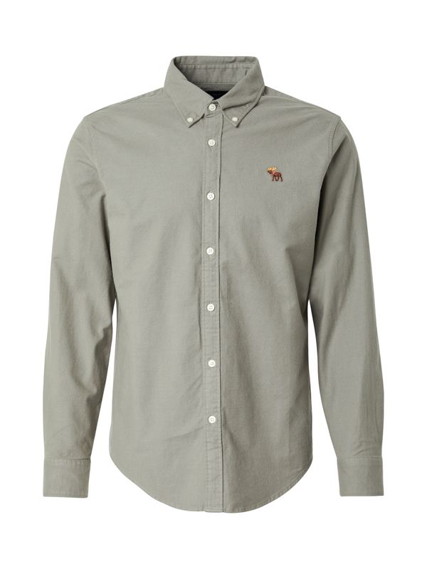 Abercrombie & Fitch Abercrombie & Fitch Košulja  smeđa / žuta / grafit siva