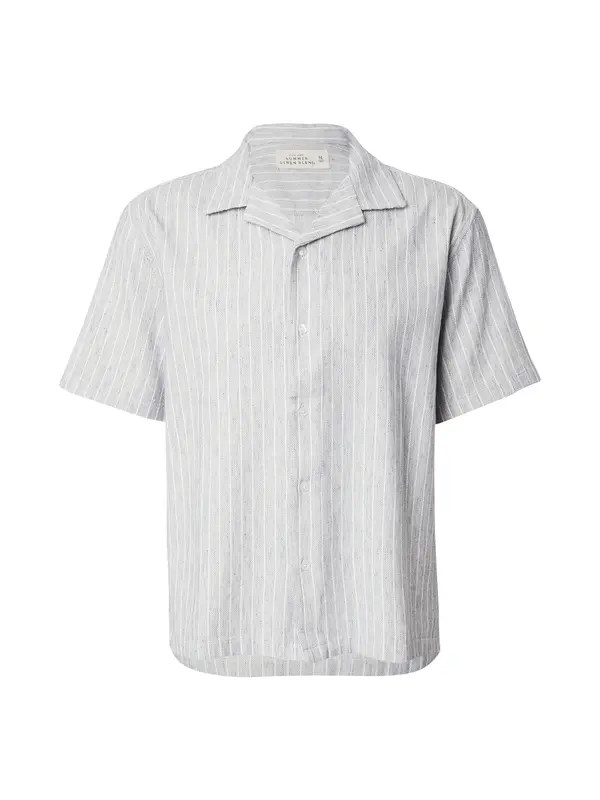 Abercrombie & Fitch Abercrombie & Fitch Košulja  svijetloplava / bijela