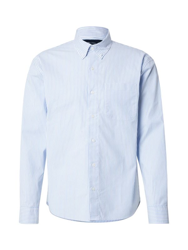 Abercrombie & Fitch Abercrombie & Fitch Košulja  svijetloplava / bijela