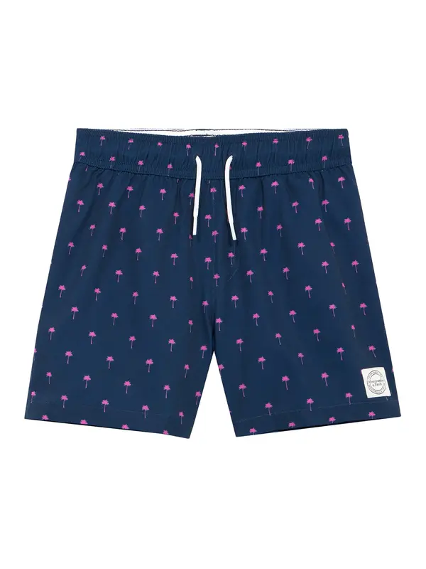 Abercrombie & Fitch Abercrombie & Fitch Kupaće hlače 'CORE'  mornarsko plava / roza