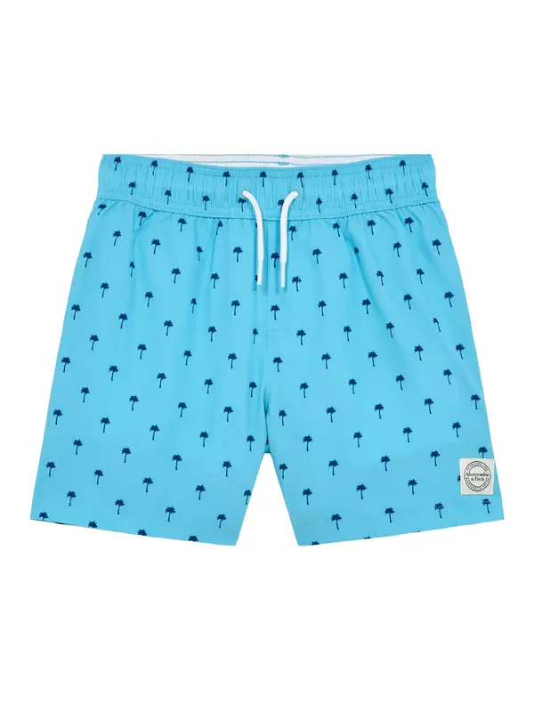 Abercrombie & Fitch Abercrombie & Fitch Kupaće hlače 'CORE'  svijetloplava / tamno plava / bijela