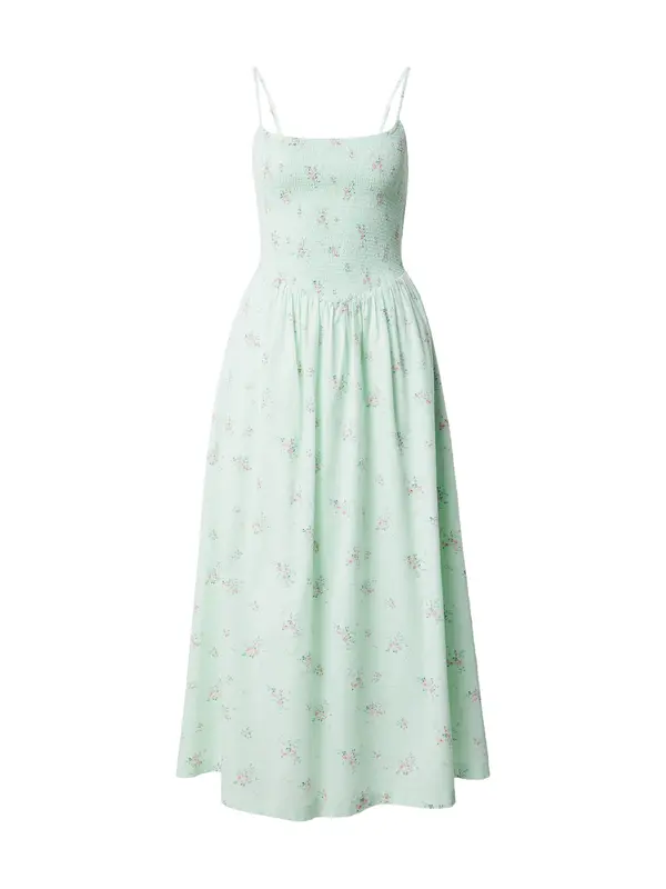 Abercrombie & Fitch Abercrombie & Fitch Ljetna haljina 'Sydney'  smaragdno zelena / pastelno zelena / roza