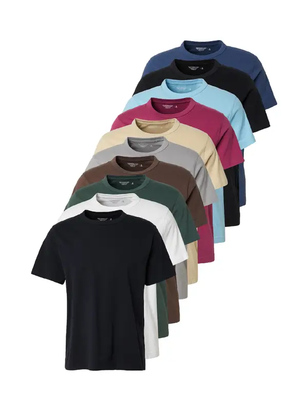 Abercrombie & Fitch Abercrombie & Fitch Majica 'CLASSIC ESSENTIAL'  pijesak / plava / mornarsko plava / svijetloplava / smeđa / siva / tamno zelena / tamno roza / crna /