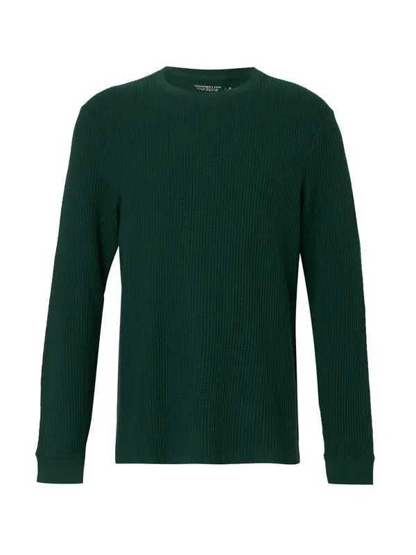 Abercrombie & Fitch Abercrombie & Fitch Majica 'CLASSIC'  tamno zelena