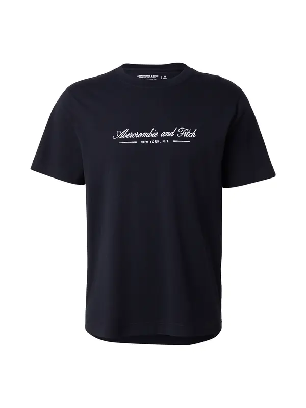 Abercrombie & Fitch Abercrombie & Fitch Majica  crna / bijela