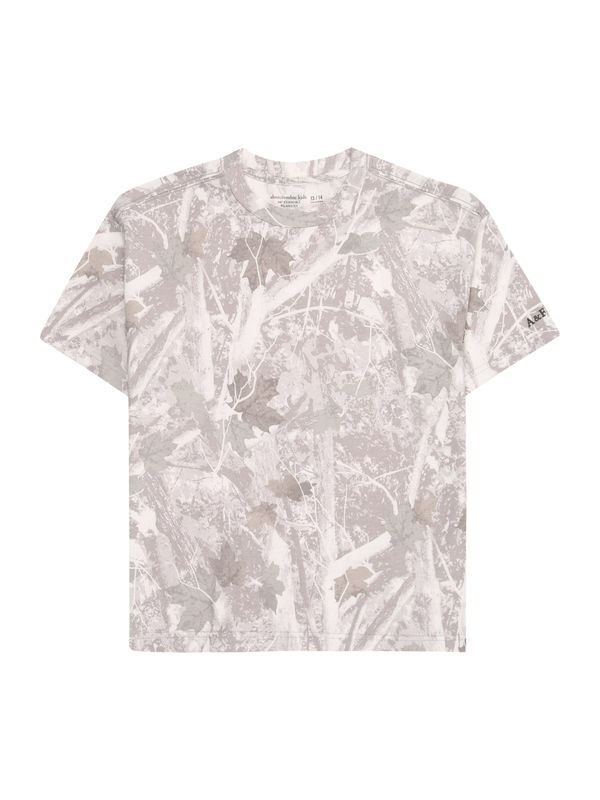 Abercrombie & Fitch Abercrombie & Fitch Majica 'ESSENTIAL'  kaki / bijela