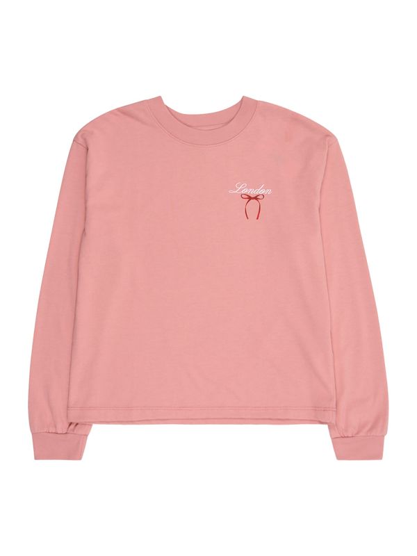 Abercrombie & Fitch Abercrombie & Fitch Majica 'PHOTOREAL DESTINATION'  magenta / rosé / pastelno roza / crvena