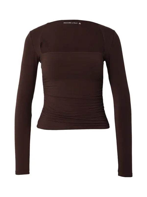 Abercrombie & Fitch Abercrombie & Fitch Majica  tamno smeđa