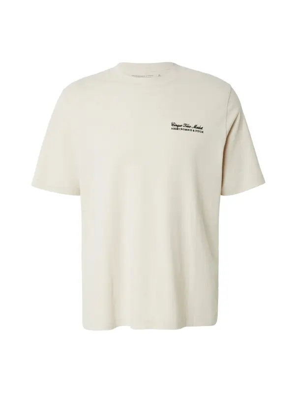 Abercrombie & Fitch Abercrombie & Fitch Majica  taupe siva / zelena / neonsko narančasta / crna