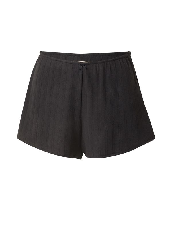 Abercrombie & Fitch Abercrombie & Fitch Pidžama hlače  crna