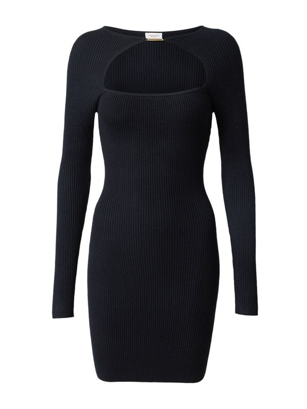 Abercrombie & Fitch Abercrombie & Fitch Pletena haljina  crna