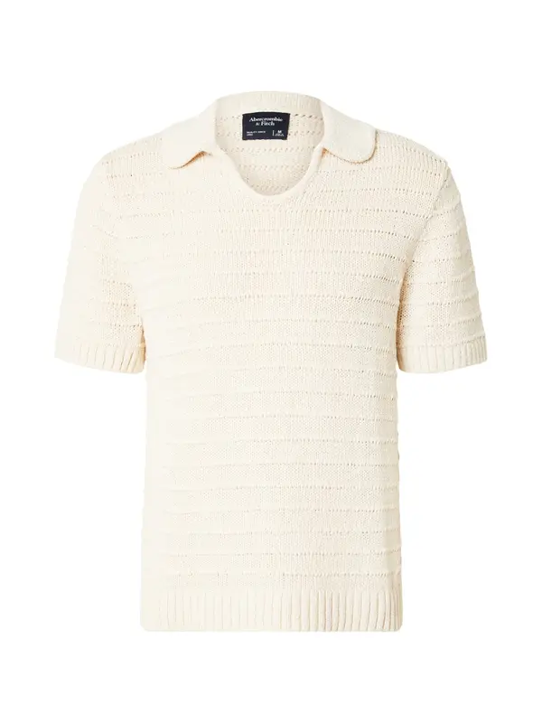 Abercrombie & Fitch Abercrombie & Fitch Pulover 'May4 Rafia Breedy'  svijetlobež