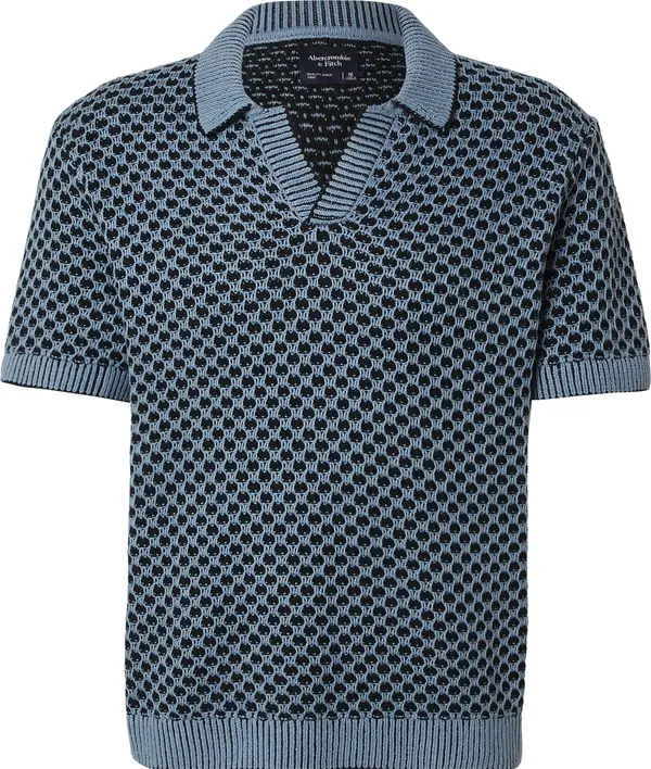 Abercrombie & Fitch Abercrombie & Fitch Pulover  mornarsko plava / golublje plava