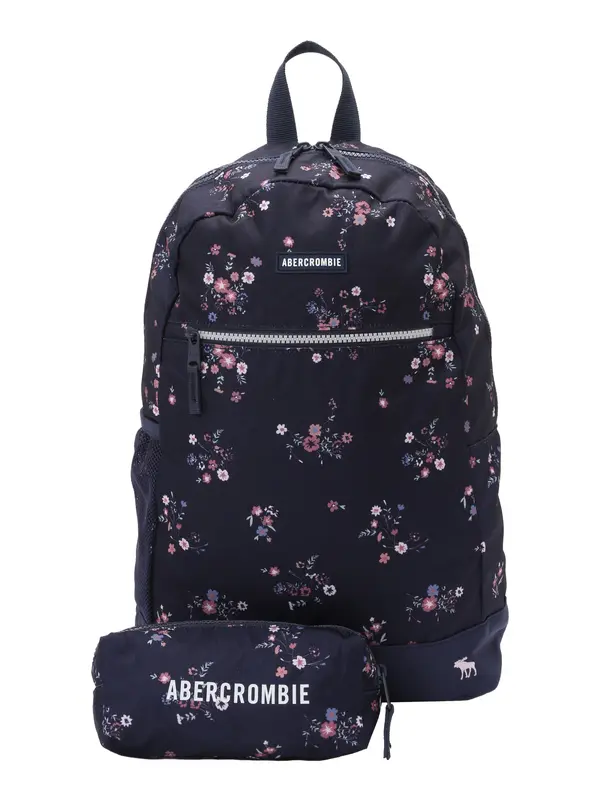 Abercrombie & Fitch Abercrombie & Fitch Ruksak  plava / antracit siva / sivkasto ljubičasta (mauve) / svijetloroza