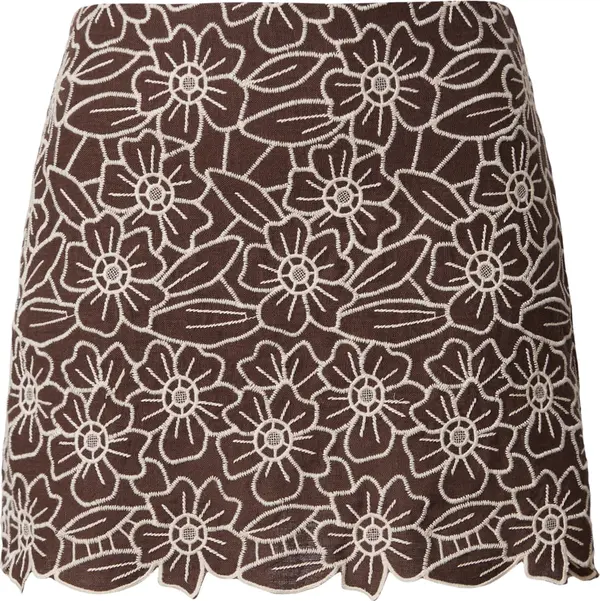 Abercrombie & Fitch Abercrombie & Fitch Suknja 'SCARLETT'  svijetlobež / smeđa
