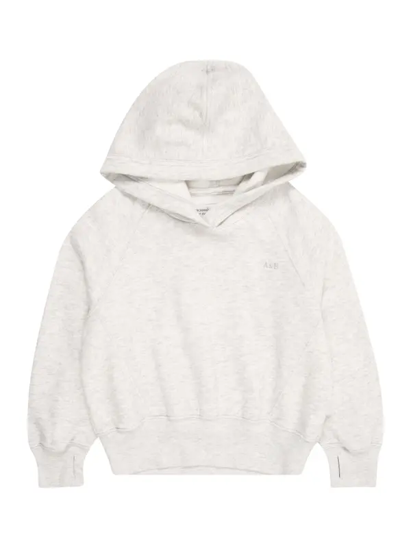 Abercrombie & Fitch Abercrombie & Fitch Sweater majica 'ESSENTIAL'  svijetlosiva