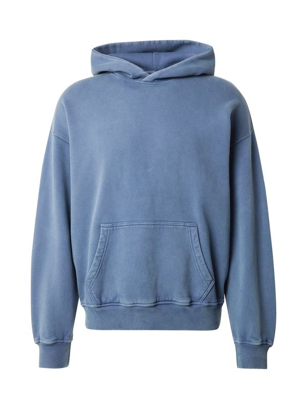 Abercrombie & Fitch Abercrombie & Fitch Sweater majica 'ESSENTIALS POPOVER'  safirno plava