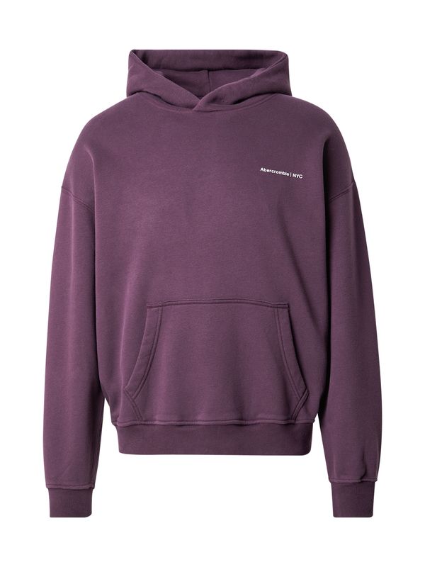 Abercrombie & Fitch Abercrombie & Fitch Sweater majica  ljubičasta / bijela