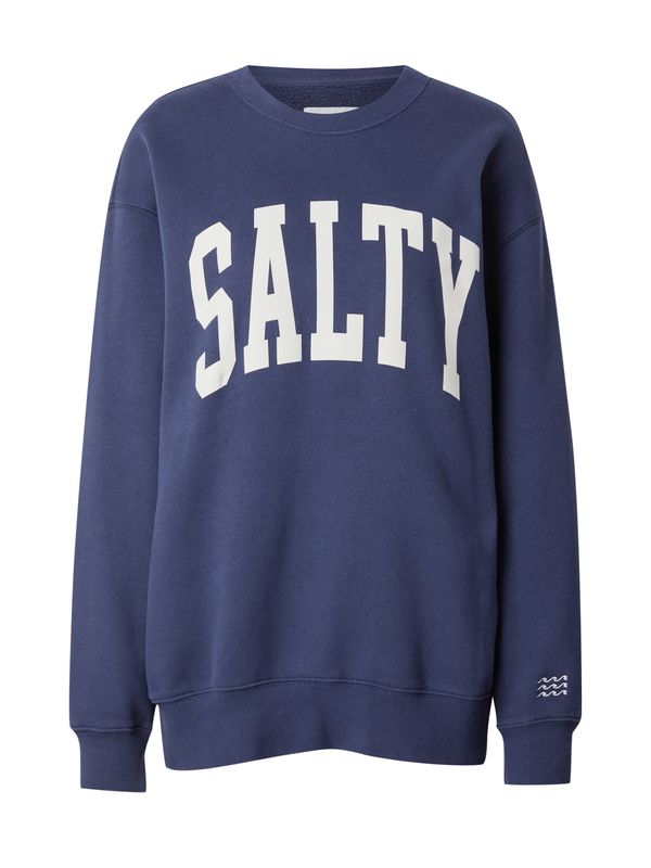 Abercrombie & Fitch Abercrombie & Fitch Sweater majica  mornarsko plava / bijela