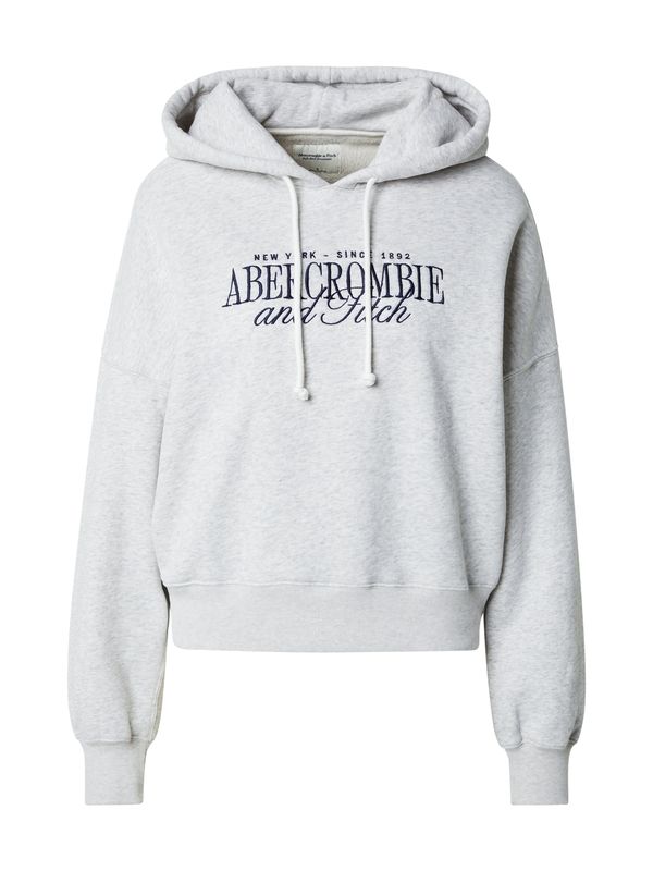Abercrombie & Fitch Abercrombie & Fitch Sweater majica  mornarsko plava / svijetlosiva
