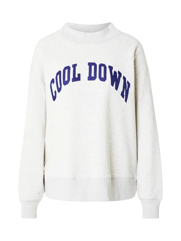 Abercrombie & Fitch Abercrombie & Fitch Sweater majica  mornarsko plava / svijetlosiva / bijela
