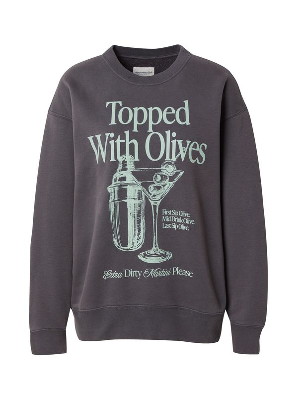 Abercrombie & Fitch Abercrombie & Fitch Sweater majica  svijetloplava / boja blata