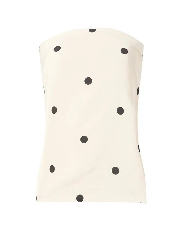 Abercrombie & Fitch Abercrombie & Fitch Top  boja pijeska / crna