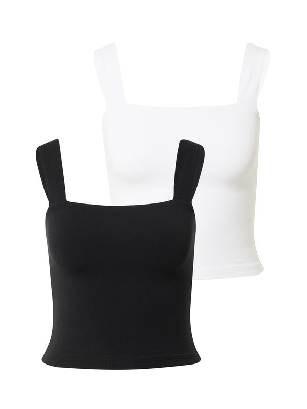 Abercrombie & Fitch Abercrombie & Fitch Top  crna / bijela