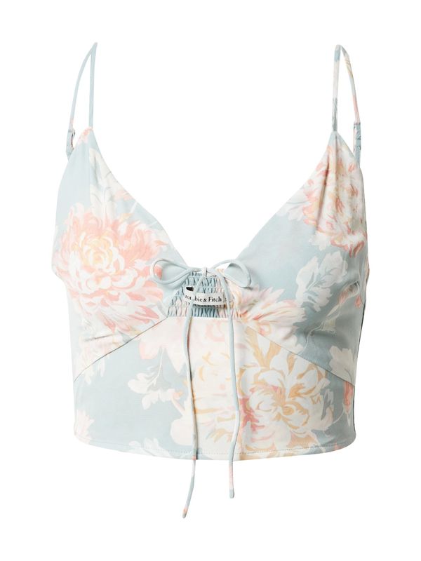 Abercrombie & Fitch Abercrombie & Fitch Top  svijetloplava / marelica / prljavo roza / bijela