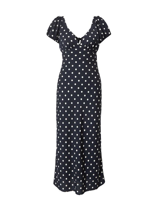 Abercrombie & Fitch Abercrombie & Fitch Večernja haljina  noćno plava / bijela