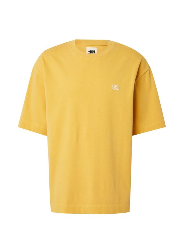 ABOJ ADEJ ABOJ ADEJ Majica 'Adi Ada'  senf / bijela